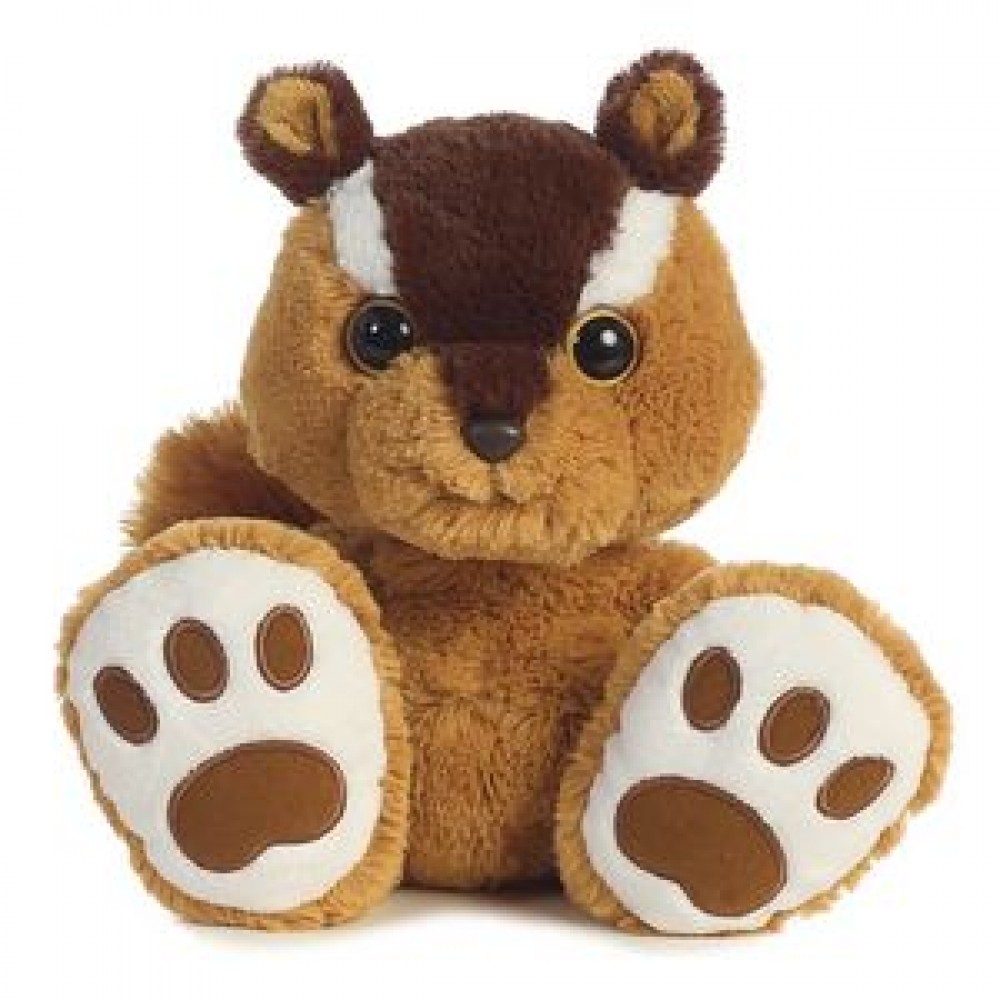 Custom Personalized 10" Nutsy Chipmunk Stuffed Animal Custom Personalized 10" Nutsy Chipmunk Stuffed Animal