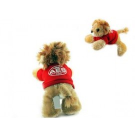 Custom 8" Lionel Lion Stuffed Animal w/T-Shirt & One Color Imprint