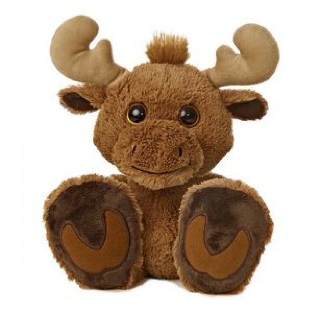 10" Maple Moose Stuffed Animal Logo Printed 10" Maple Moose Stuffed Animal Logo Printed