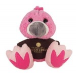 Logo Printed 10" Freedom Flamingo with shirt and one color imprint