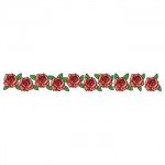 Band of Roses Temporary Tattoo Custom Imprinted