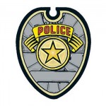 Promotional Police Badge Temporary Tattoo