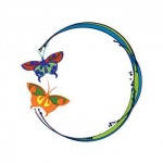 Butterfly Ring Temporary Tattoo Logo Printed