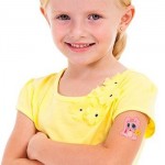 Custom Personalized Snuggle Buddy Bunny Temporary Tattoo