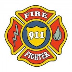 Customized Firefighter Patch Temporary Tattoo