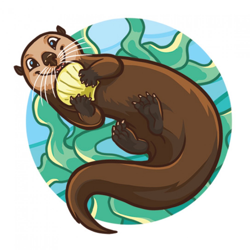 Otter Temporary Tattoo Custom Imprinted Otter Temporary Tattoo Custom Imprinted