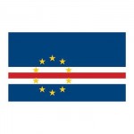 Cape Verde Flag Temporary Tattoo Custom Imprinted