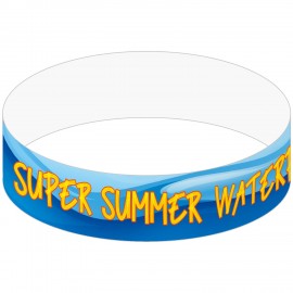 1" Full Color Tyvek Wristband with Logo