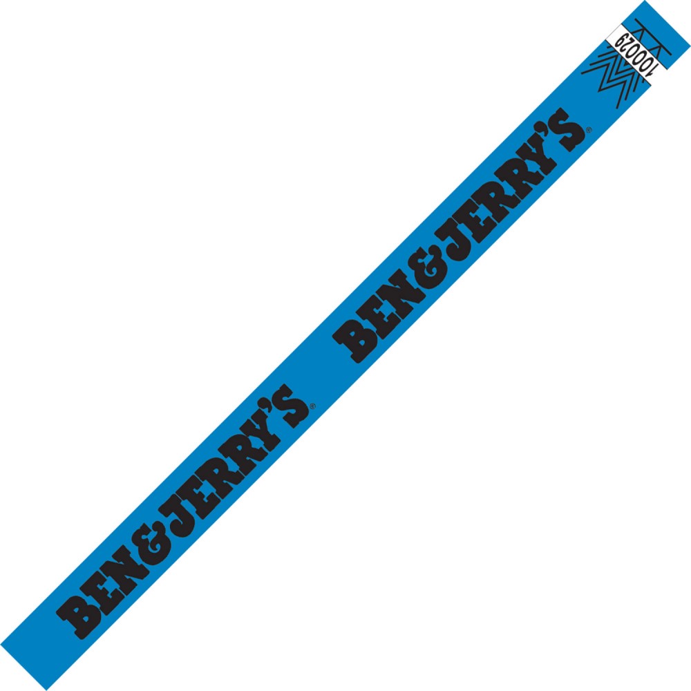 Personalized 3/4" Tyvek Wristband