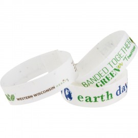 Signature Seeded Paper Wristband with Logo