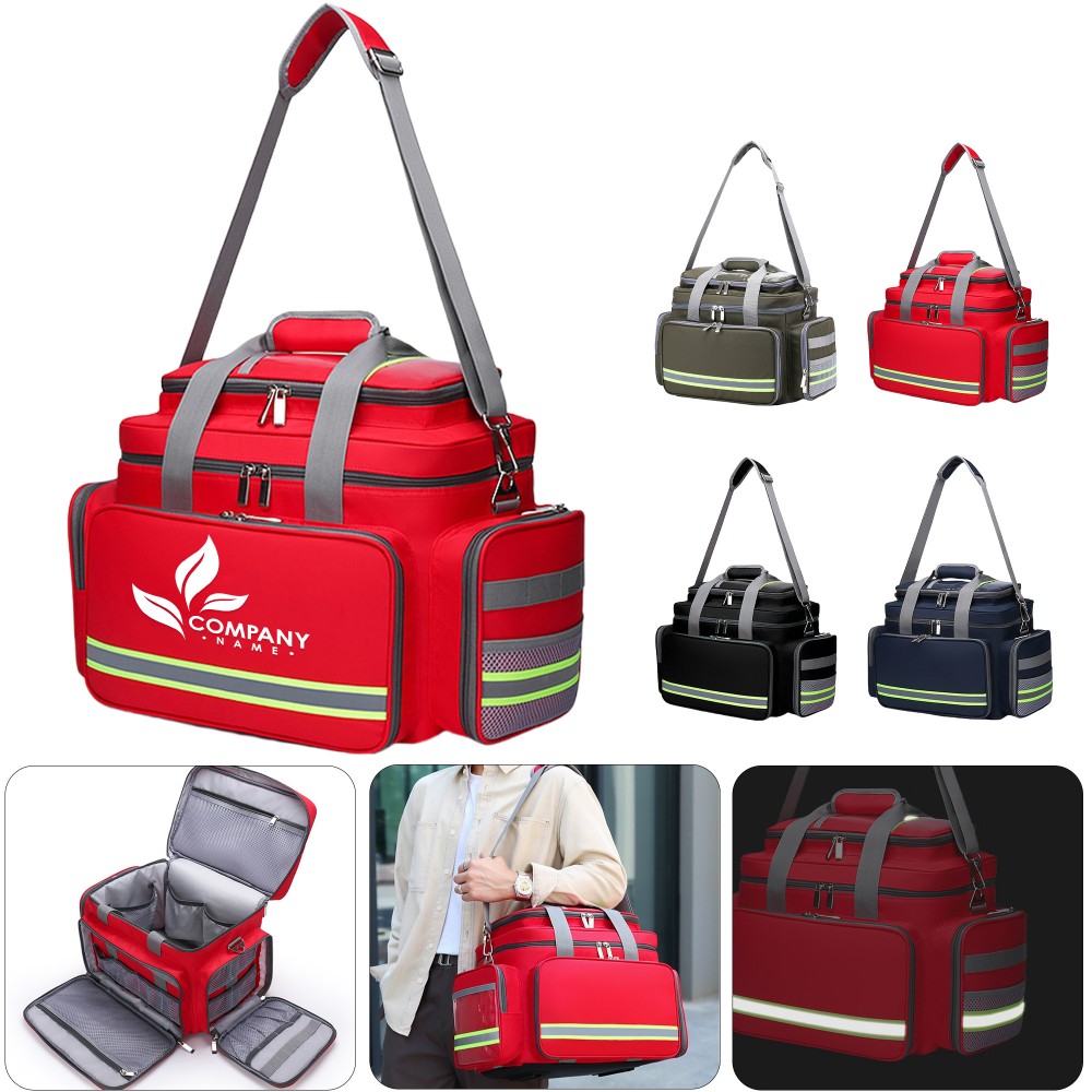 Personalized Waterproof Medical First Aid Kit Adjustable Shoulder Strap