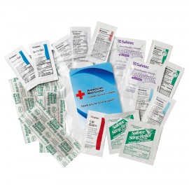 Custom First Aid Kit in Re-Sealable Bag