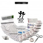 Logo Branded Family Medical Mason Jar Kit