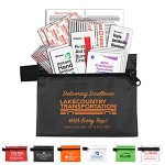 "Zenith" 27 Piece Healthy Living Pack in Zipper Pouch with Logo