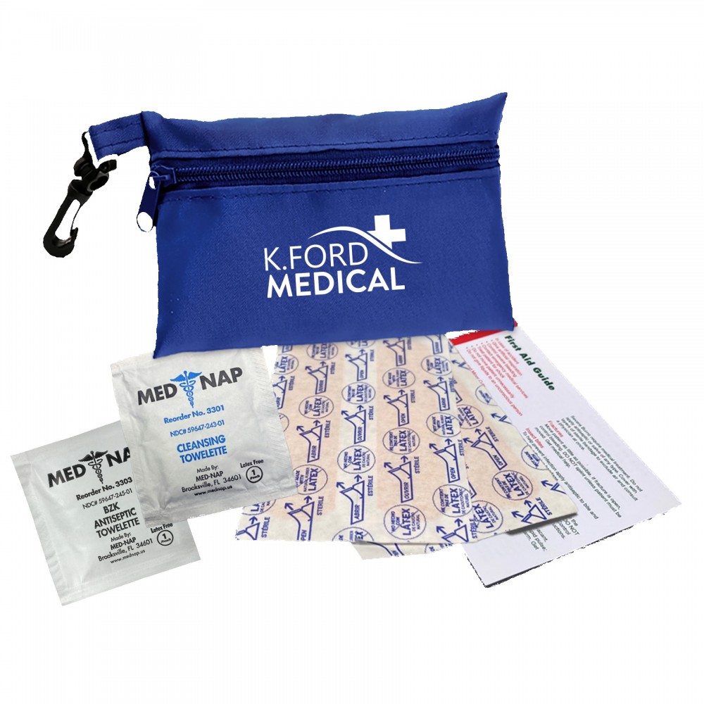 First Aid Zip Tote Kit 2 with Logo