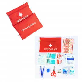 Personalized 12 Piece Mini First Aid Kit