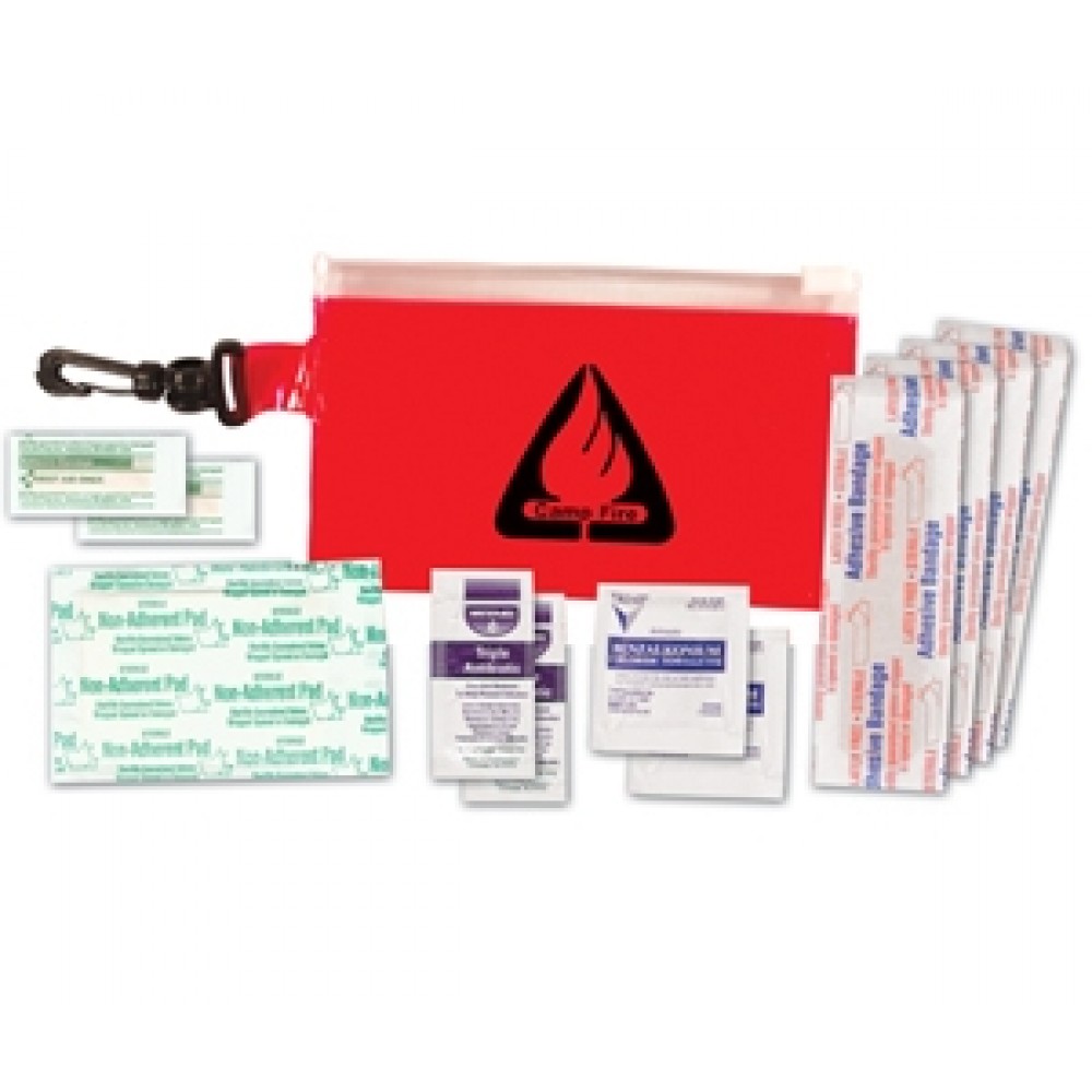 Custom Imprinted Clip 'n Go Bag w/ First Aid Kit (Full Color Digital) Custom Imprinted Clip 'n Go Bag w/ First Aid Kit (Full Color Digital)