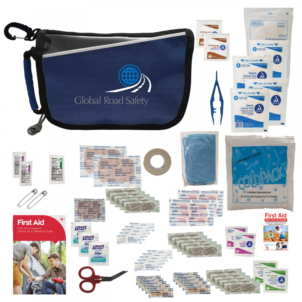 Family Ouch Pouch First Aid Kit with Logo Family Ouch Pouch First Aid Kit with Logo