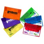 First Aid Purse in Ultra Vibrant TEK Translucent Vinyl Colors with Logo
