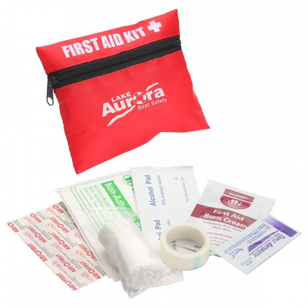 Pocket First Aid Kit with Logo