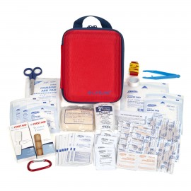 Lifeline AAA Large Hard-Shell Foam First Aid Kit, 85 Piece with Logo