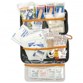 Customized Lifeline AAA Realtree Deluxe Hard Shell Foam First Aid Kit, 121 Piece