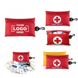Car Emergency First Aid Kit 110 Pieces with Logo