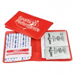Med-Wallet Vinyl First Aid Folder Kit Custom Branded