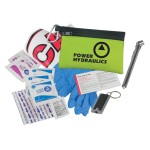 Auto Safety Zipper Tote Kit with Logo