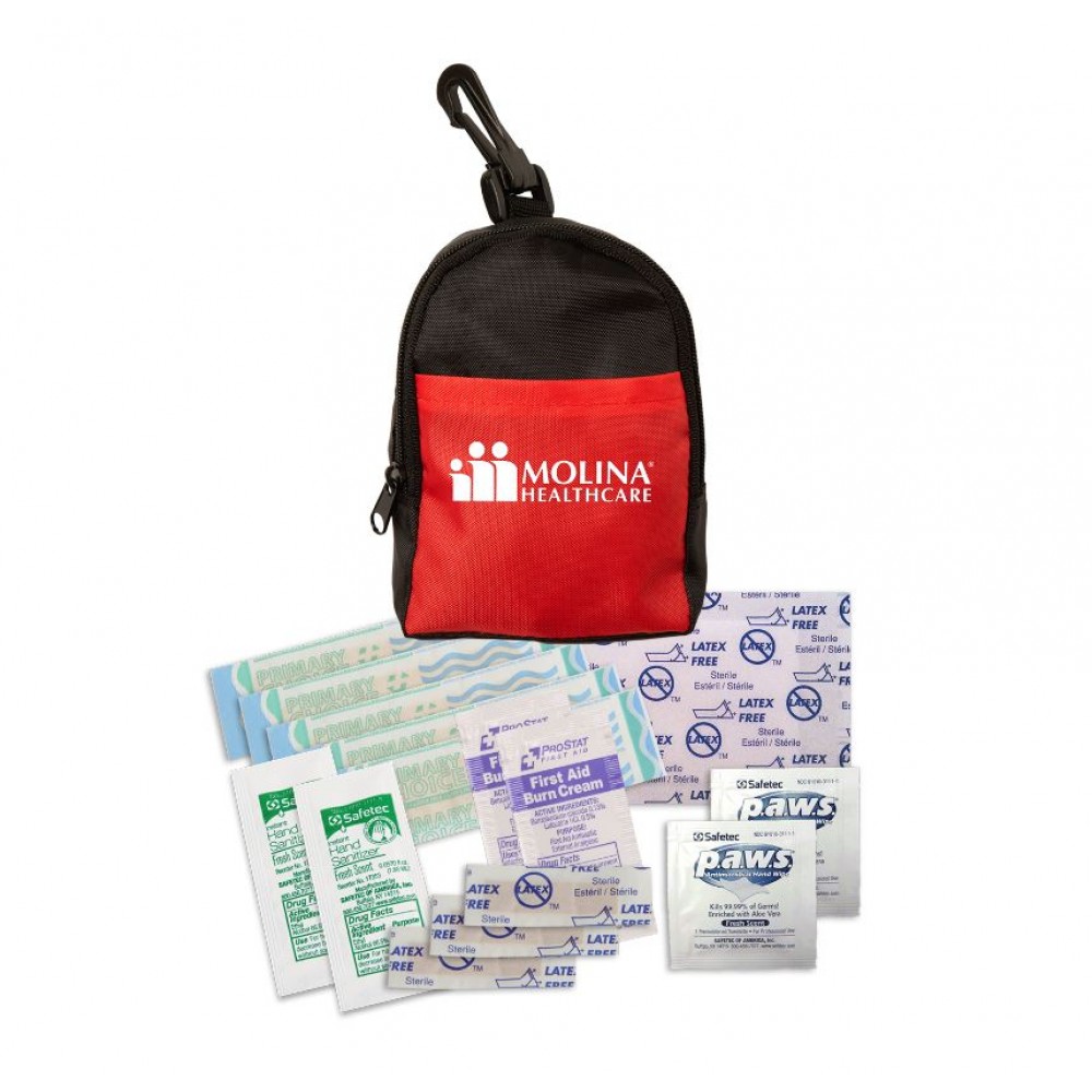 Logo Branded Mini Backpack First Aid Kit