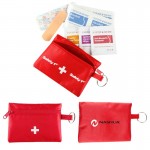 Logo Printed First Aid Travel Kit (22 Piece)