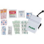 Logo Branded Sun Protection Outdoors Kit in a Plastic Container