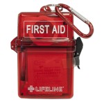 Lifeline Weather Resistant First Aid Kit, 28 Piece with Logo