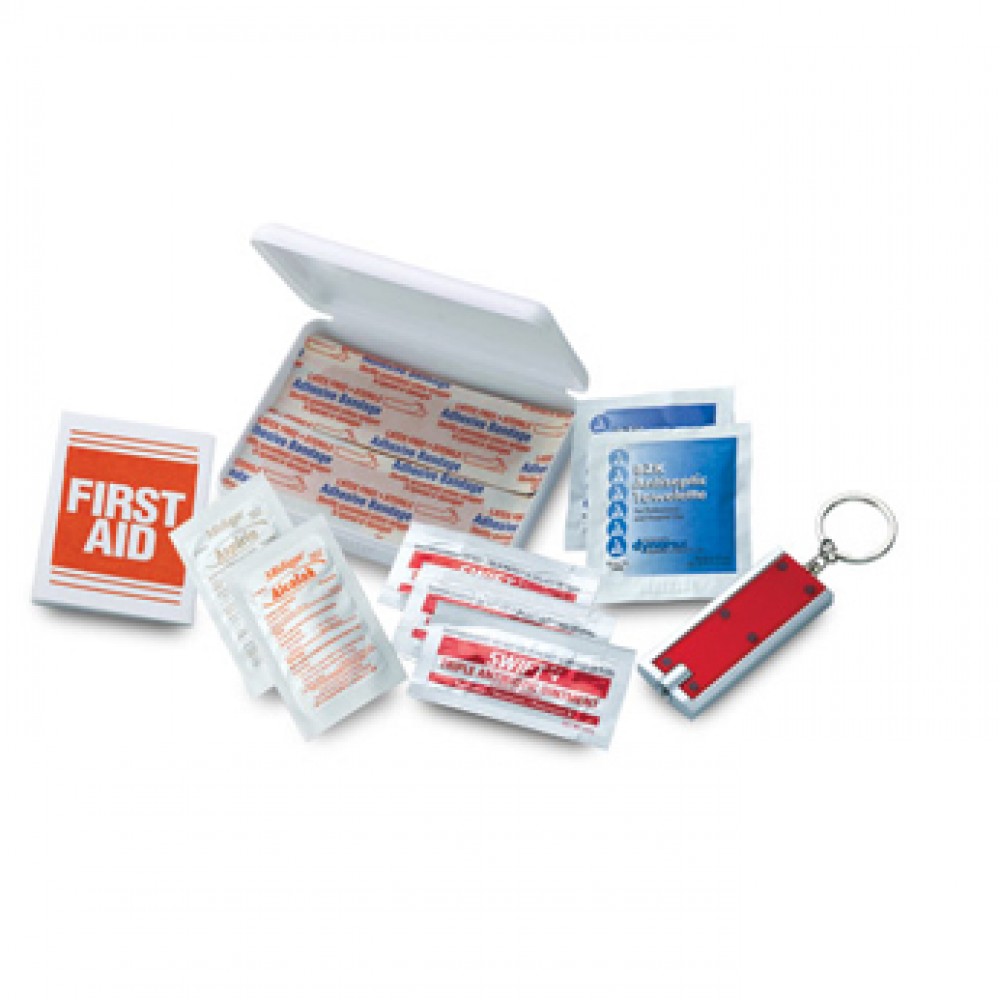 Emergency First Aid Kit with Logo
