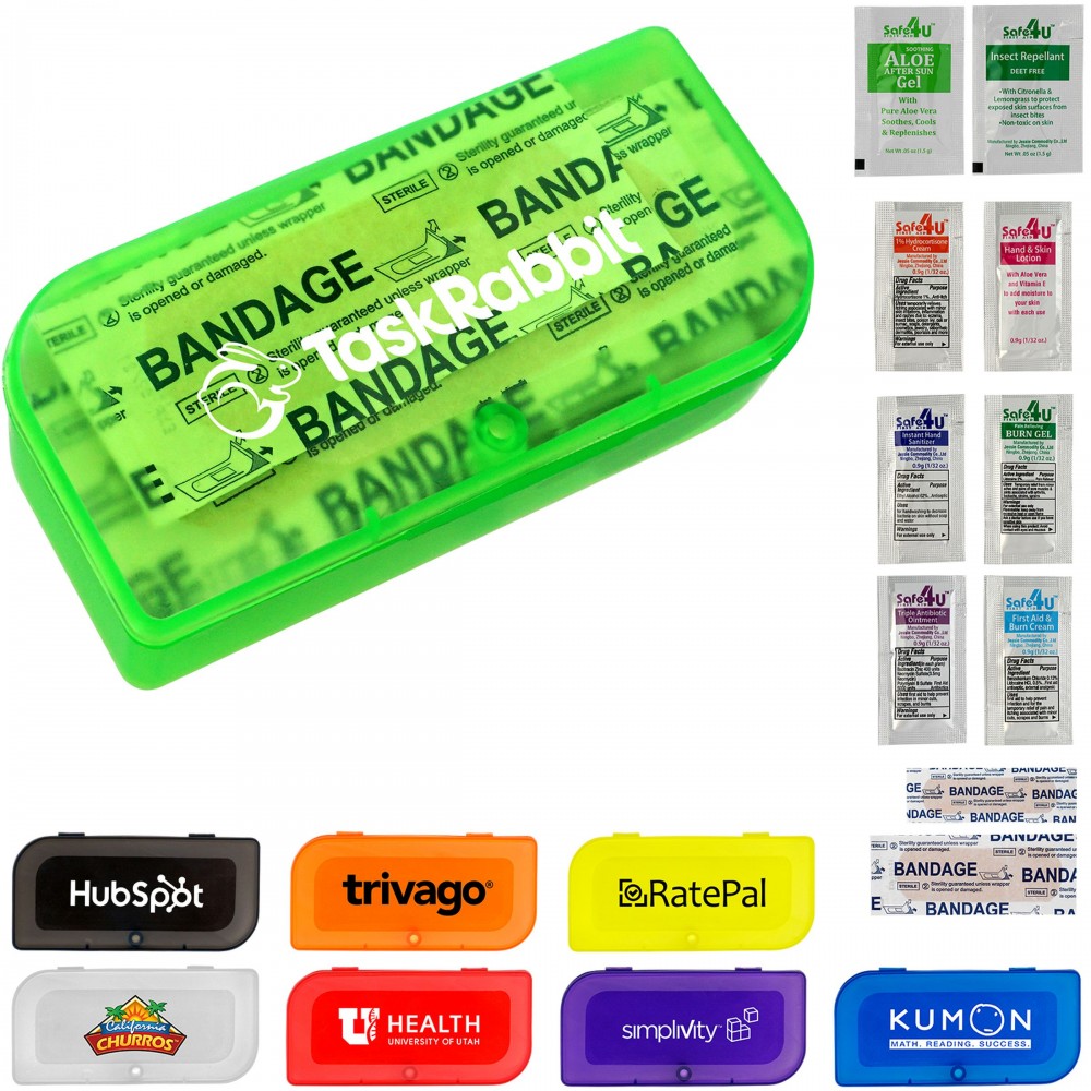 Custom Imprinted Magnetic First Aid Kit Custom Imprinted Magnetic First Aid Kit