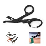 Logo Branded Medical Stainless Steel Scissors with Carabiner