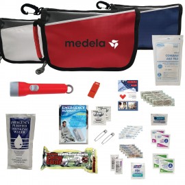 Logo Branded Deluxe Disaster Prep Emergency Safety Kit
