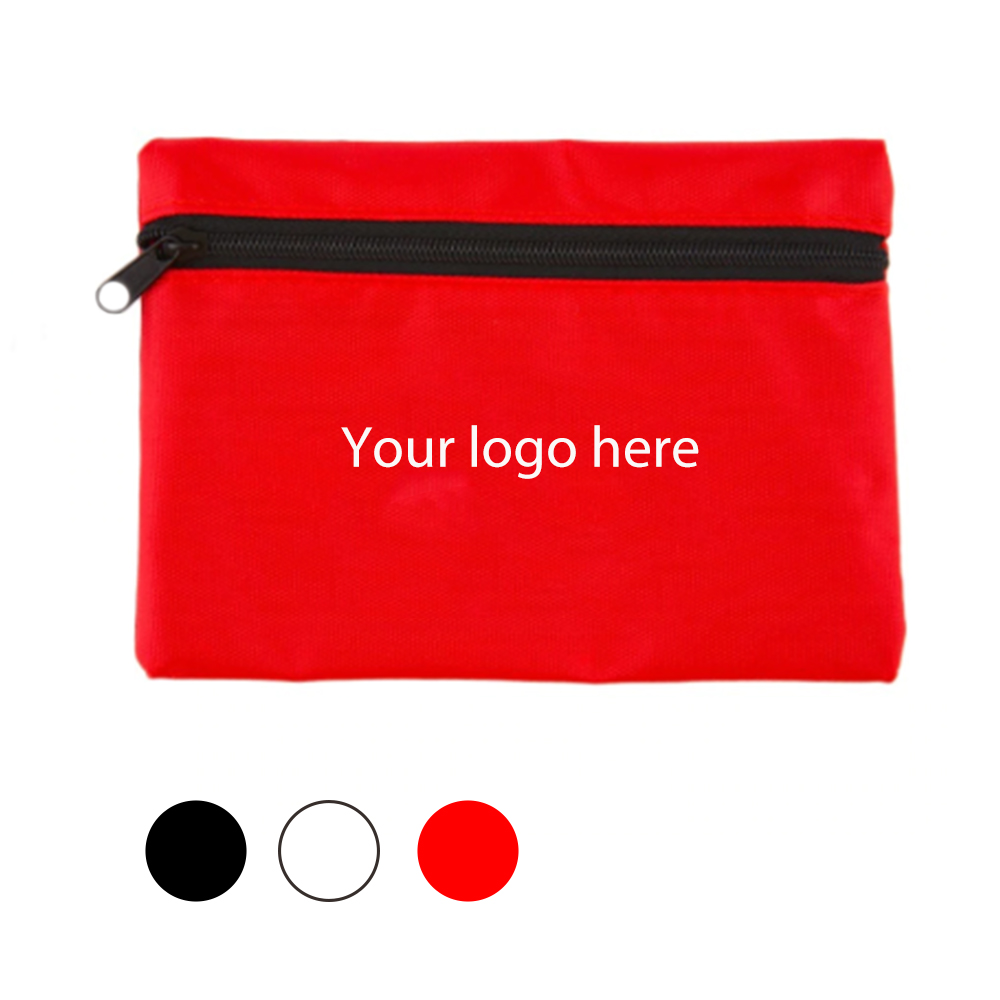 Solid Color Multipurpose First Aid Bag with Logo