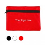 Logo Branded Solid Color Multipurpose First Aid Bag