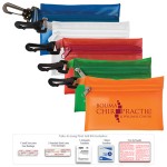 "Parkway" 7 Piece Healthy Living Pack w/Plastic Carabiner Attachment with Logo