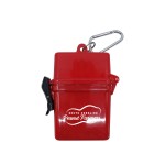 Water Resistant Adventurer First Aid Kit With Carabiner with Logo