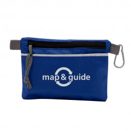 Travel & Hygiene Kit In A Zippered Pouch with Logo  Travel & Hygiene Kit In A Zippered Pouch with Logo
