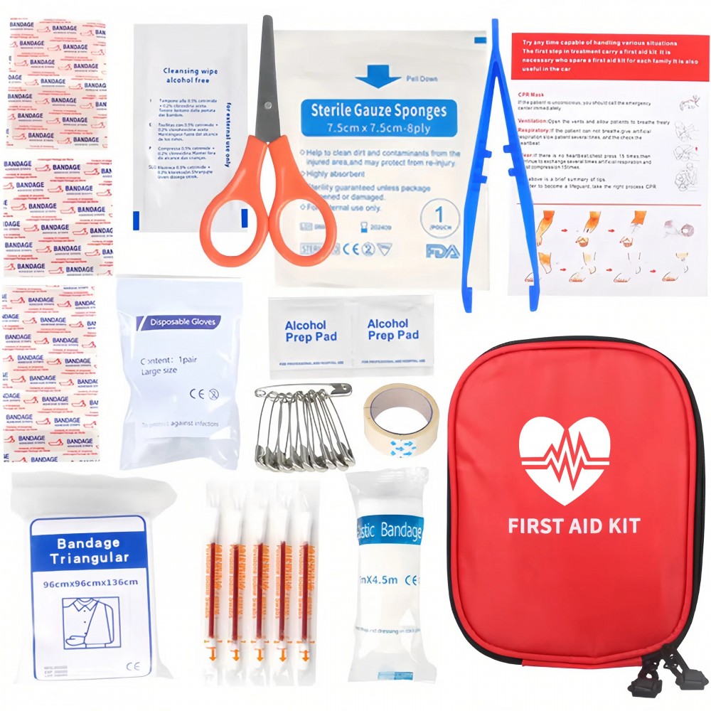 Custom Medic First Aid Kit 51 Pieces