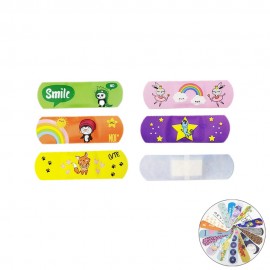 Logo Branded Custom Waterproof Plastic Full Color Band-Aid