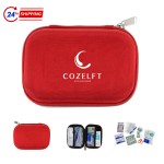 10-piece Portable First Aid Kit w/ Packing Bag with Logo