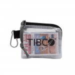 Golf Safety & First Aid Kit In A Zippered Clear Nylon Bag with Logo