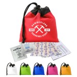 Customized Cinch Tote First Aid Kit 2