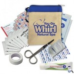 Logo Branded Cotton Tote First Aid Kit