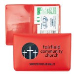 Custom Medi-Fey Sanitizer First Aid Kit Wallet