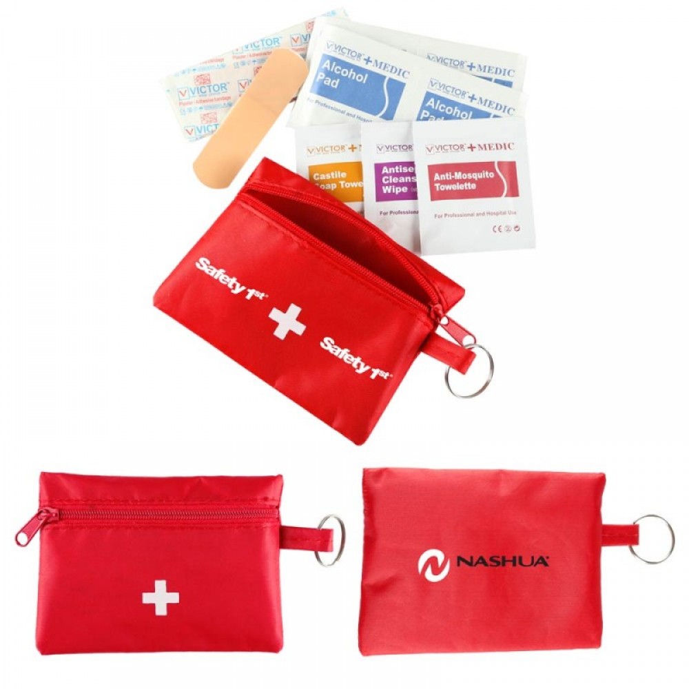 First Aid Travel Kit (22 Piece) (Direct Import - 8-10 weeks Ocean) Custom Branded First Aid Travel Kit (22 Piece) (Direct Import - 8-10 weeks Ocean) Custom Branded